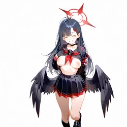 KAEDE AI Art - Blue_Archive【NAKAMASA ICHIKA】仲正イチカ 165pics (Patreon) [AI Generated]