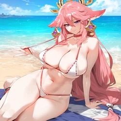 [Spicyperoni] Yae Miko (Genshin Impact) x BBC full set [AI Generated]