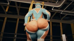 SuperDougie : Rainbow Mika (Street Fighter)