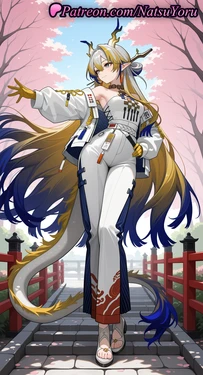 [NatsuYoru] Shu (Arknights) [AI Generated]