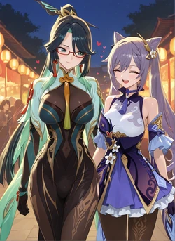 2025-09-27 Keqing x Xianyun Rametaki (Patreon) [AI Generated]