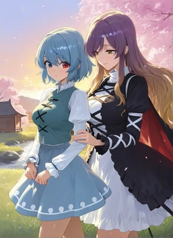 2025-09-29 Byakuren x Kogasa Rametaki (Patreon) [AI Generated]