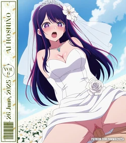 ranwai2025x Ai Hoshino (Wedding dress) 星野 アイ (Patreon) [AI Generated]
