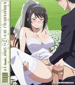 ranwai2025x Sae Chabashira (Wedding dress) 茶柱 佐枝 (Patreon) [AI Generated]
