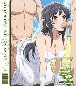 ranwai2025x Mai Sakurajima (Wedding dress) 桜島 麻衣 (Patreon) [AI Generated]