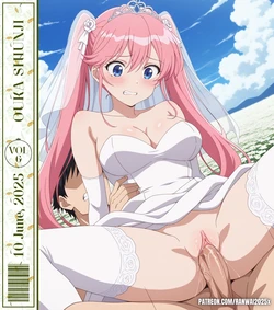 ranwai2025x Ouka Shiunji (Wedding dress) 紫雲寺 謳華 (Patreon) [AI Generated]