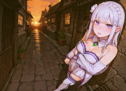 [Fervor4] Emilia BBC Blowjob (Patreon) [AI Generated]