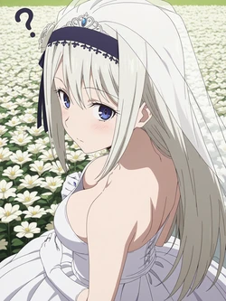 ranwai2025x Kei Shirogane (Wedding dress) 白銀 圭 (Patreon) [AI Generated]