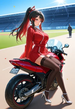 RED HOT RIDE [AI Generated]