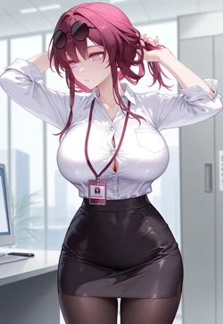 Kafka honkai star rail [AI Generated]