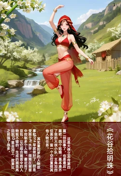 《花谷拾明珠》/曼陀罗/大侠立志传 [AI Generated]