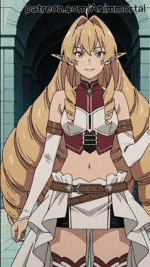 [ANIMMORTAL - ANIMATED - 动画 ] Mushoku Tensei Jobless Reincarnation - Elinalise Dragonroad - Animation set [AI Generated]