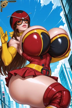 [ByTheBroken1] "Yuriko Okada" from "Toujima want to be a Kamen Rider" [AI Generated]