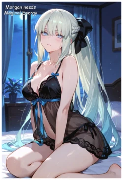 Morgan needs Energy (FGO) (Fate Grand Order) [AI Generated] [Gog0chan]