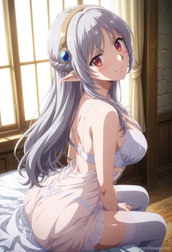 AIusagichan - アメリア・ローズクォーツ My Status as an Assassin Obviously Exceeds the Hero’s Amelia Rosequartz 533P (Patreon) [Ai generated]
