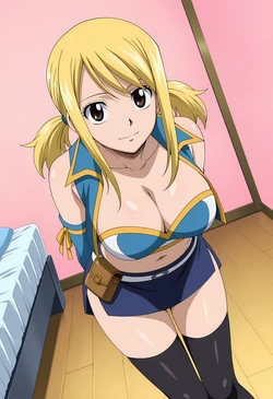 Stigmata - Lucy Heartfilia | Fairy Tail (120p) (Patreon) [AI Generated]
