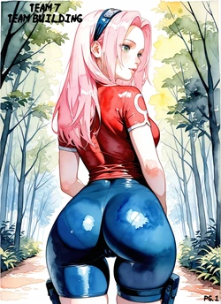 [WankMonkey] Team 7: Take Her Place [AI generated]