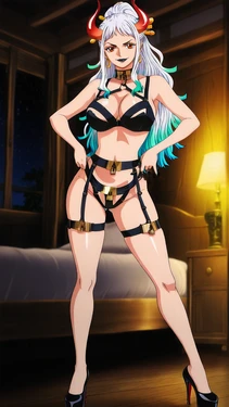 Yamato (one piece) [Booster Red] [ai generated]