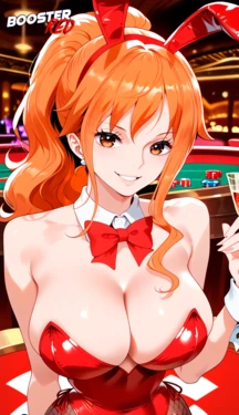 Nami (one piece) [Booster Red] [ai generated]