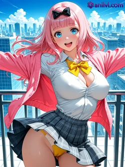 [Anilvl] Fujiwara Chika - Kaguya-sama [AI Generated]