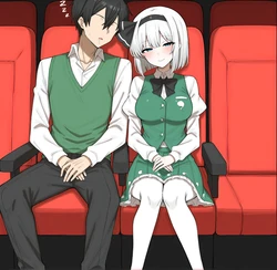 [Dusk] Youmu's Movie Date (Patreon) [AI Generated]