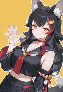 Dmk_meow ♥ POLL RESULTS 大神ミオ Ookami Mio (Patreon) [AI Generated]