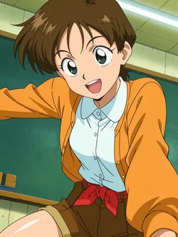 [Kei] Kousaka Hikaru (BRAVE OF THE LEGEND DA・GARN／The Brave Fighter of Legend Da-Garn) [AI Generated]