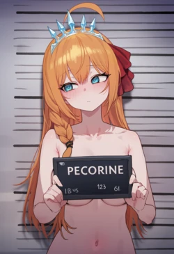 [Pixiv] Thx (120662529) - Pecorine: Corruption Training [AI Generated]