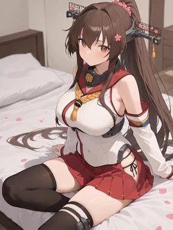 からーげ - Yamato (Kancolle) {AI Generated}