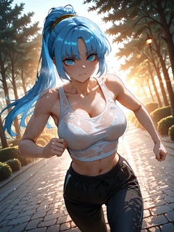 La Creatura Saki Ryozo #1  | Commission  Manhwa Saki Ryozo Sashimi Knife Webtoon AI generated