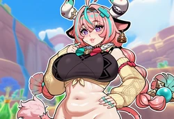 [KobainAI] [Genshin Impact] Varessa (Genshin Impact) 🐄🩷♠️ [AI Generated]