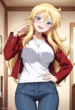 BubbleTeeXL🔞 - Ayame Shaga | Ben-To (Patreon) [AI Generated]