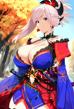 [Himeno] Blacked at the Onsen: Miyamoto Musashi [AI Generated]