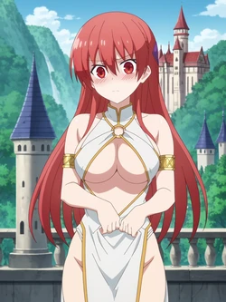 ranwai2025x Tsukasa Yuzaki (Goddess Dress) 由崎 司 [AI Generated]