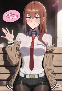 Stormy - Makise kurisu NTR (173P) (Customized request) (Patreon) [AI Generated]