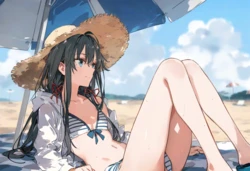 【cl-_-lo】【AI Generated】時に彼女たちもまたただの少女に過ぎない (やはり俺の青春ラブコメはまちがっている)