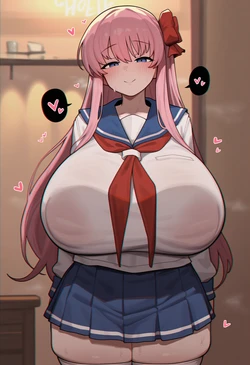 Haramura Nodoka x BWC [Request] [AI Generated]