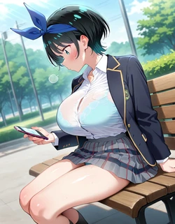 (AID oll) Sarashina Ruka 更科瑠夏 (kanojo okarishimasu) [AI Generated]