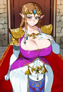 [Creamy AI] Princess Zelda, PAWG Vs BBC (AI Generated)