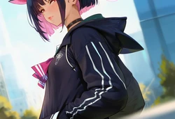 MOKIIIMOKIII - Kyouyama Kazusa [AI Generated]