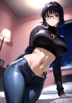 Flowersbeautiful - 7a12.シズク=ムラサキ HUNTER×HUNTER 216p [AI Generated]