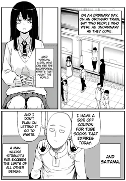 One Punch Man x Mieruko-Chan