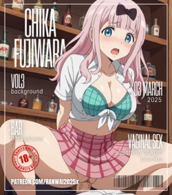 ranwai2025x Chika Fujiwara (Waitress) 藤原 千花 (Patreon) [AI Generated]