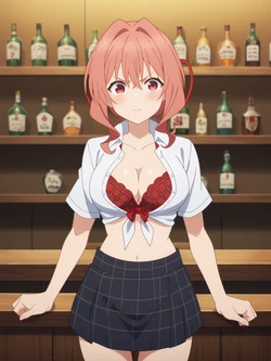 ranwai2025x Yuna Amagami (Waitress) 甘神 夕奈 (Patreon) [AI Generated]