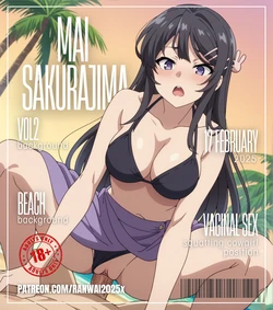 ranwai2025x Mai Sakurajima (Bikini) 桜島 麻衣 (Patreon) [AI Generated]