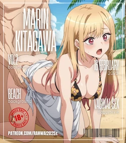 ranwai2025x Marin Kitagawa (Bikini) 喜多川 海夢 (Patreon) [AI Generated]