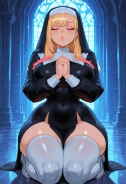 (FuyuBloom) Marin is a special Nun (English) [AI Generated]