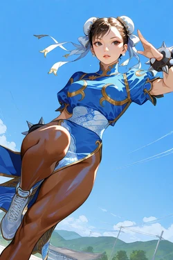Chun-Li pack (ai generated)