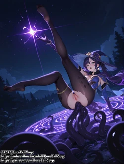 wizards and tentacles [AI Generated] PureEvilCorp