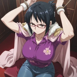 Stable Skynet - 💙 Tashigi x Zoro (One Piece) - 410p (Patreon) [AI Generated]